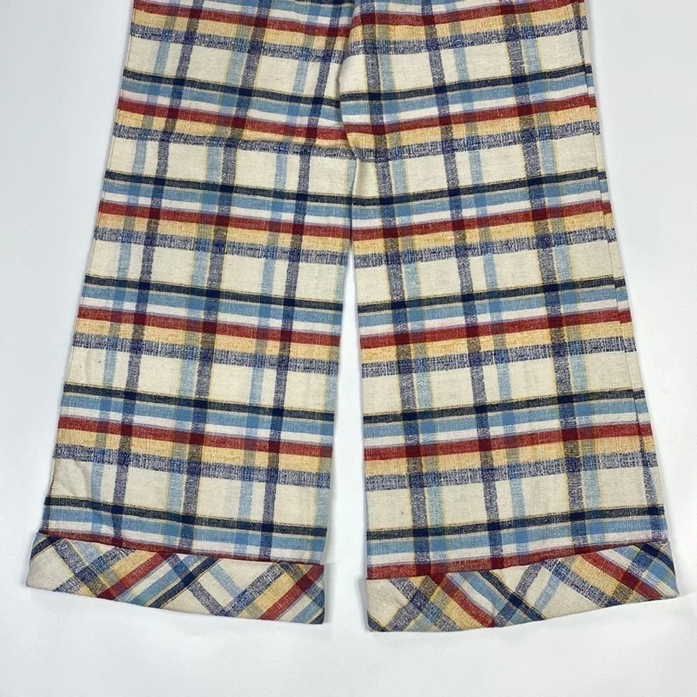 Vintage Levi's For Me Flared Red White Blue Pants 30x30 RARE
